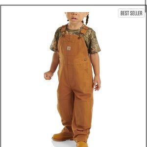 Carhartt Kids Brown Overalls NWT 12M